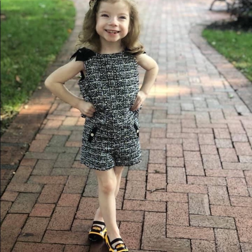 Janie and Jack Tweed Set with shorts Adorable Preschool Back to school outfit